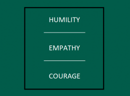 Humility|Empathy|Courage