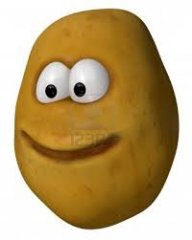 A potato person
