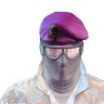 Purple berets